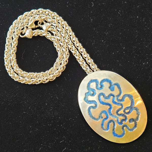 Swirly Brooch/Pendant
