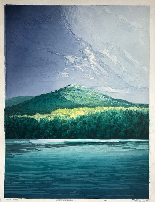 Monadnock from Stone Pond, 7th state, 48/100