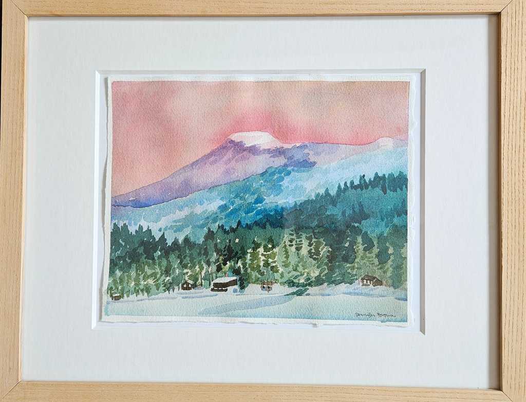 Moosilauke in the Alpenglow
