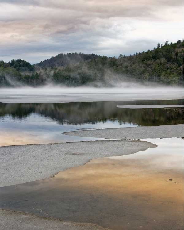 Post Pond Mist after Sunset