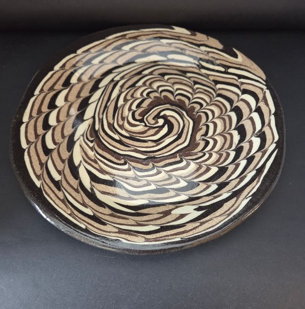 Swirled Plate