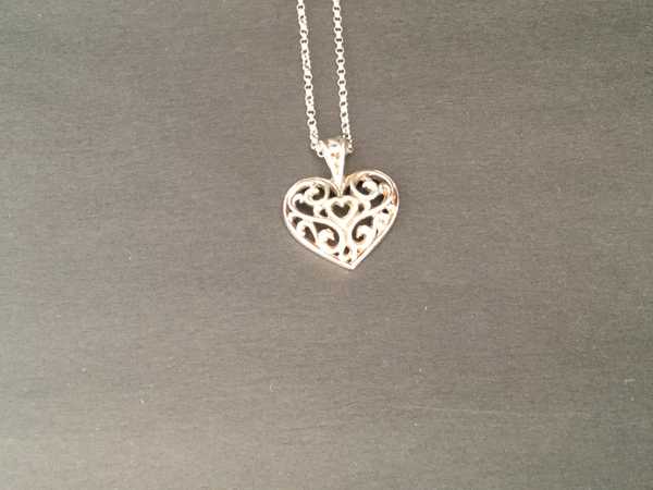 Silver Heart Pendant