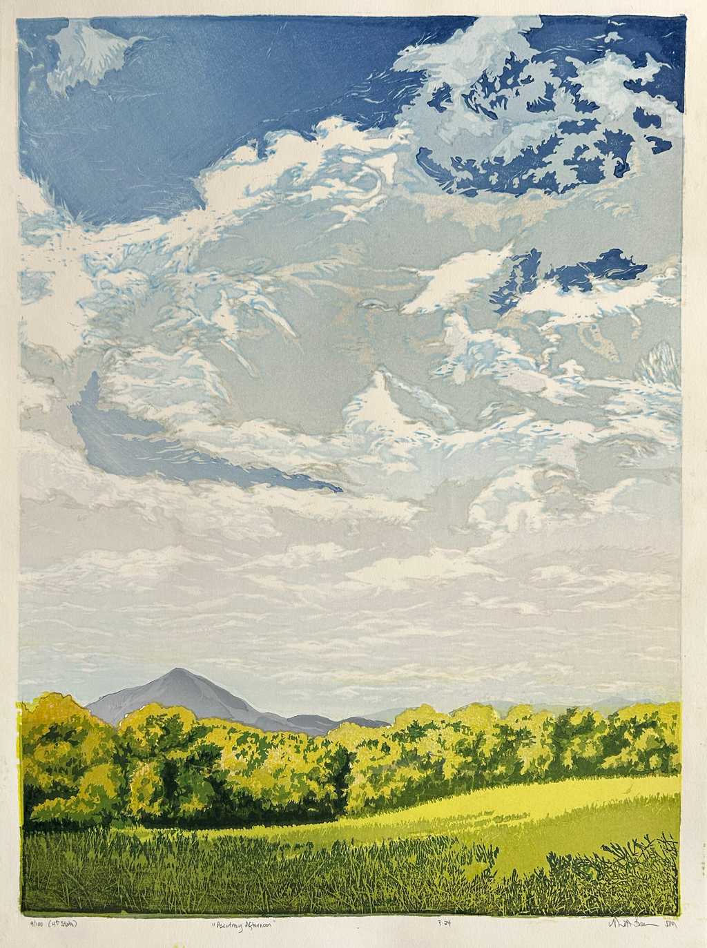 Ascutney Afternoon, 4th state