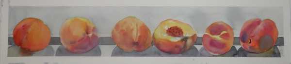 Peach Parade, by Stephanie Reininger