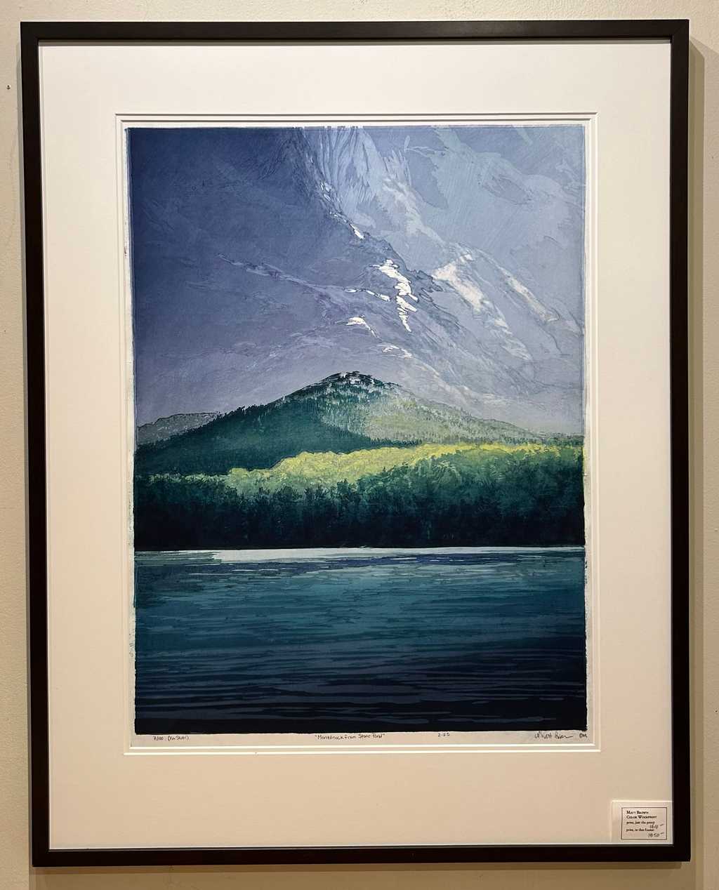 Monadnock from Stone Pond, 7th state, 7/100